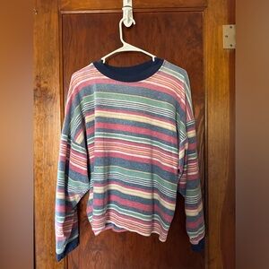 Striped lightweight sweater